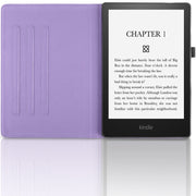 For Amazon Kindle Paperwhite 5 Tree Life Embossed Rotation Leather Smart Tablet Case(Purple)