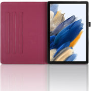 For Lenovo Tab M10 Plus 10.6 3rd Gen Tree Life Embossed Rotation Leather Smart Tablet Case(Red)