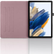 For Lenovo Tab M10 Plus 10.6 3rd Gen Tree Life Embossed Rotation Leather Smart Tablet Case(Rose Gold)
