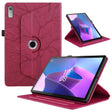 For Lenovo Xiaoxin Pad 11 2nd 2023 Tree Life Embossed Rotation Leather Tablet Case(Red) - Lenovo by PMC TechLife | Online Shopping South Africa | PMC TechLife | Buy Now Pay Later Mobicred