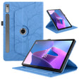 For Lenovo Tab P11 Pro 2nd / Xiaoxin Pad 11 Pro Tree Life Embossed Rotation Leather Tablet Case(Blue) - free shipping - PMC TechLife - Order now!