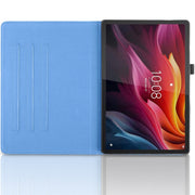 For Lenovo Tab P12 / Xiaoxin Pad Pro 12.7 2025 Tree Life Embossed Rotation Leather Tablet Case(Blue)