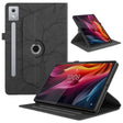 For Lenovo Tab P12 / Xiaoxin Pad Pro 12.7 2025 Tree Life Embossed Rotation Leather Tablet Case(Black) - Lenovo by PMC TechLife | Online Shopping South Africa | PMC TechLife | Buy Now Pay Later Mobicred