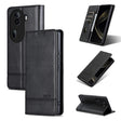 For OPPO Reno11 Pro China AZNS Magnetic Calf Texture Flip Leather Phone Case(Black) - OPPO Cases by AZNS | Online Shopping South Africa | PMC TechLife | Buy Now Pay Later Mobicred