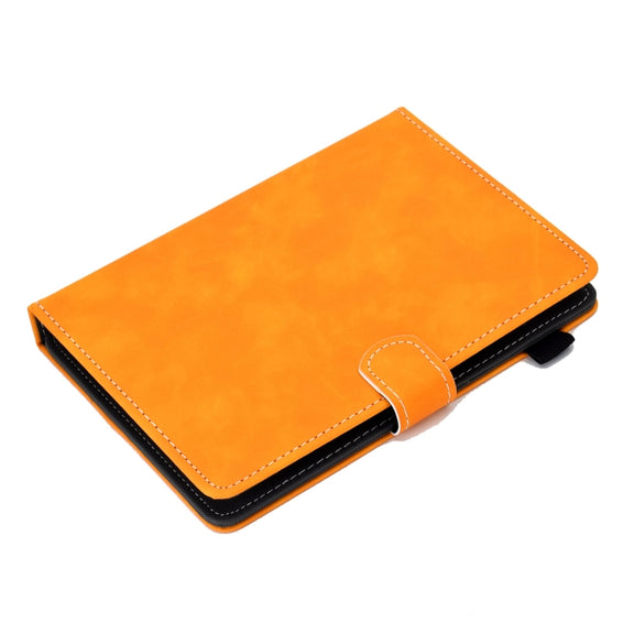 For 10 inch Tablet PC Universal Cowhide Texture Horizontal Flip Leather Case with Holder & Card Slots & Pen Slot(Khaki)