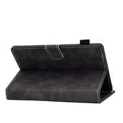 For 10 inch Tablet PC Universal Cowhide Texture Horizontal Flip Leather Case with Holder & Card Slots & Pen Slot(Grey)
