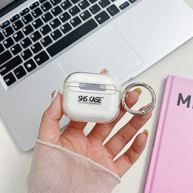 For AirPods Pro 2 Flash Diamond Epoxy Bluetooth Earphone Protective Case(Red)