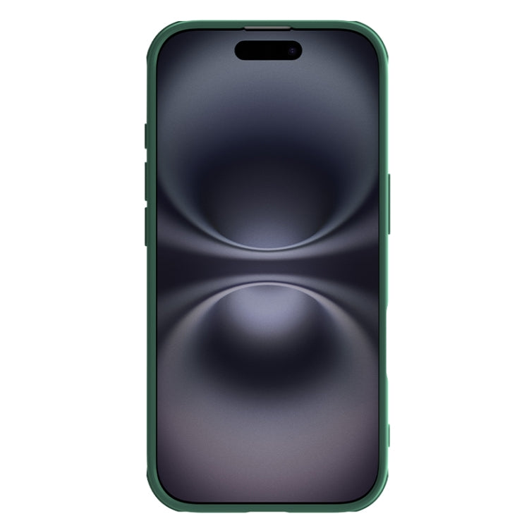 For iPhone 16 Plus NILLKIN CamShield Pro PC Phone Case(Green)