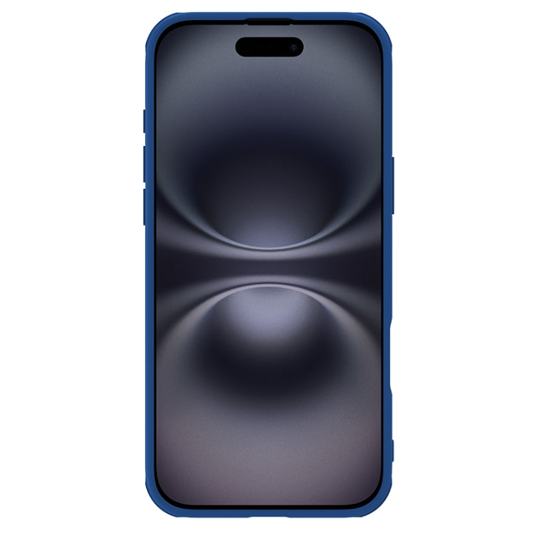 For iPhone 16 NILLKIN CamShield Pro PC Phone Case(Blue)