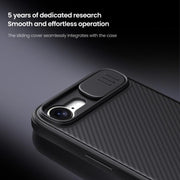 For iPhone 16e NILLKIN CamShield Pro PC Phone Case(Black)