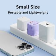 ROCK T88 Sugar Series PD33W Single Type-C Port GaN Charger, CN Plug(White)