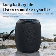 Zealot S53 IPX6 Water-resistant Portable Colorful Wireless Bluetooth Speaker(Red)