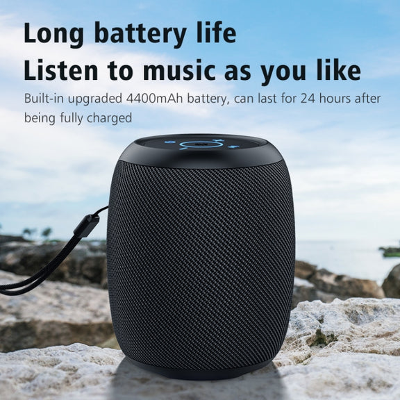 Zealot S53 IPX6 Water-resistant Portable Colorful Wireless Bluetooth Speaker(Grey)