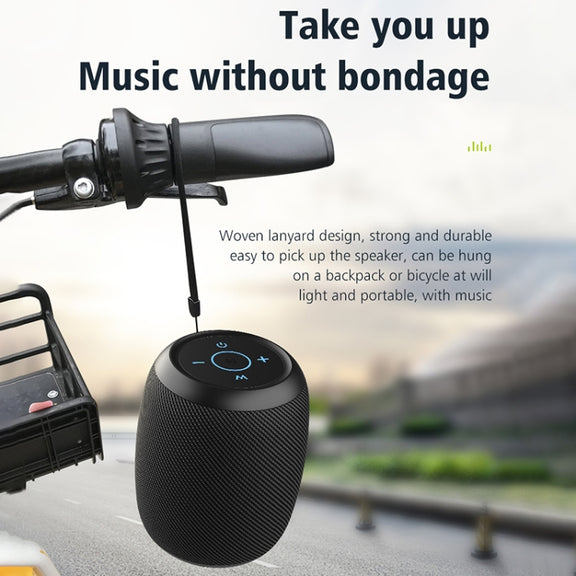 Zealot S53 IPX6 Water-resistant Portable Colorful Wireless Bluetooth Speaker(Black)