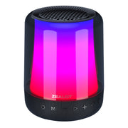 Zealot S66 Portable RGB Light Wireless Bluetooth Speaker Outdoor Subwoofer(Black)