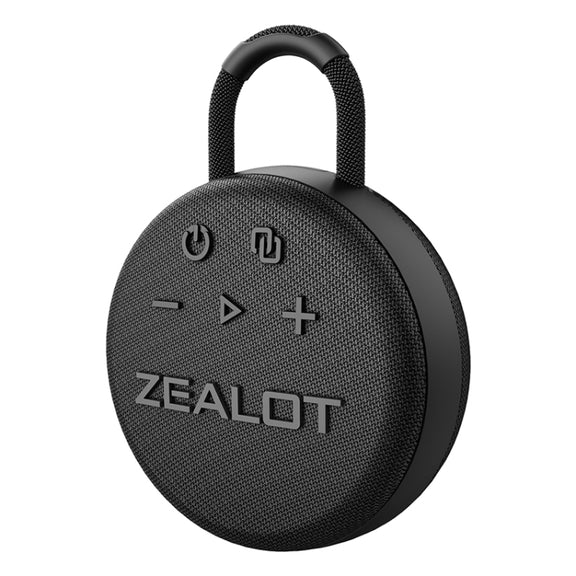 Zealot S77 IPX7 Water-resistant Portable Wireless Bluetooth Speaker(Black)