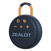Zealot S77 IPX7 Water-resistant Portable Wireless Bluetooth Speaker(Blue Cyan)
