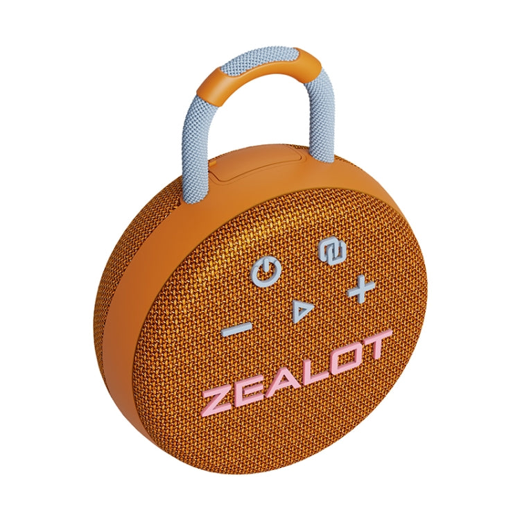 Zealot S77 IPX7 Water-resistant Portable Wireless Bluetooth Speaker(Orange)