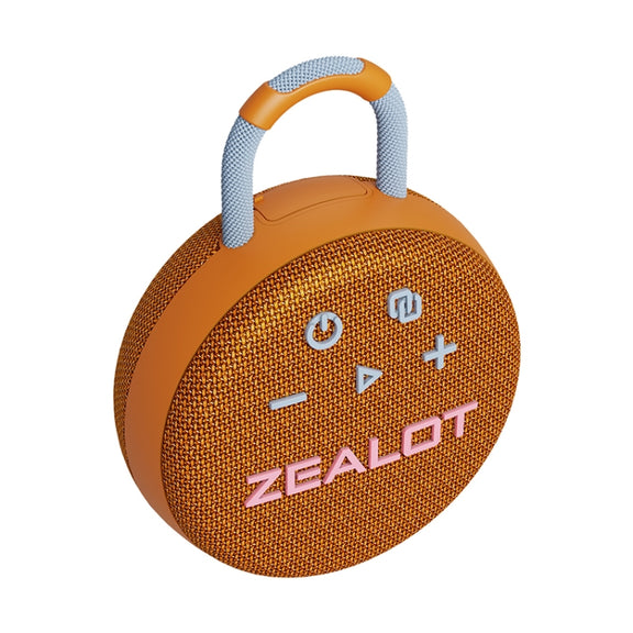 Zealot S77 IPX7 Water-resistant Portable Wireless Bluetooth Speaker(Orange)