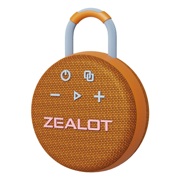 Zealot S77 IPX7 Water-resistant Portable Wireless Bluetooth Speaker(Orange)
