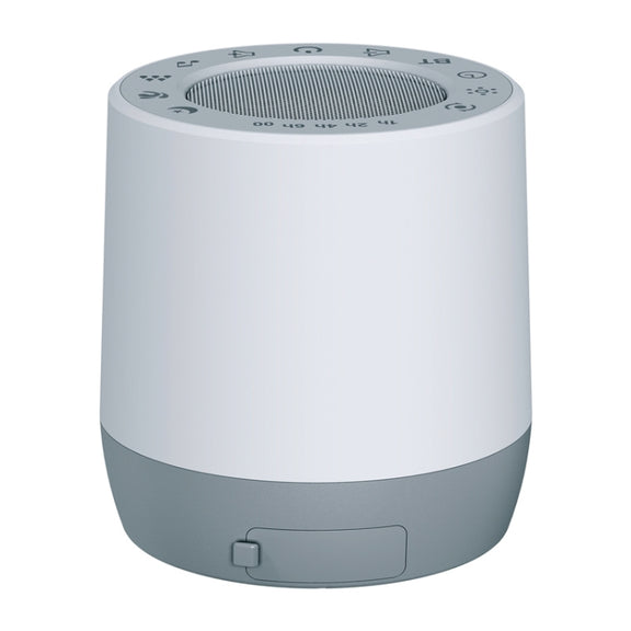 Zealot Z6 3 in 1 White Noise Sleep Aid Bluetooth Speaker with Night Light Function(White)