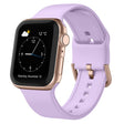 For Apple Watch 38mm Pin Buckle Silicone Watch Band(Lavender) - free shipping - PMC TechLife - Order now!