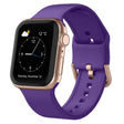 For Apple Watch Ultra 2 49mm Pin Buckle Silicone Watch Band(Purple) - Watch Bands by PMC TechLife | Online Shopping South Africa | PMC TechLife
