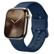 For Apple Watch Series 10 46mm Pin Buckle Silicone Watch Band(Abyss Blue) - free shipping - PMC TechLife - Order now!