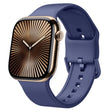 For Apple Watch Series 10 46mm Pin Buckle Silicone Watch Band(Violet Gray) - free shipping - PMC TechLife - Order now!