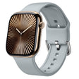 For Apple Watch Series 10 42mm Pin Buckle Silicone Watch Band(Light Grey) - free shipping - PMC TechLife - Order now!
