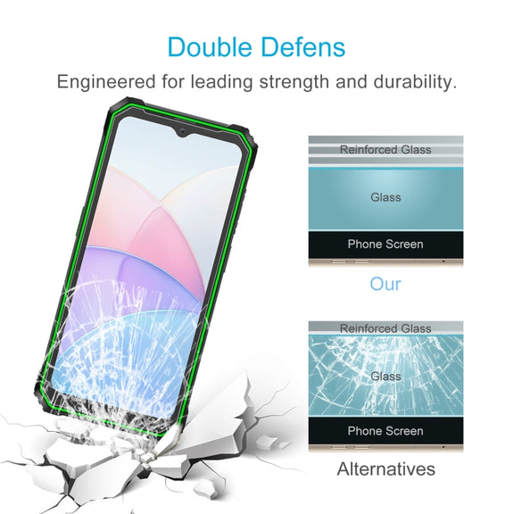 For Blackview BV6200 10pcs 0.26mm 9H 2.5D Tempered Glass Film