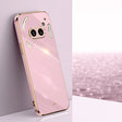 For Nothing Phone 2A XINLI Straight Edge 6D Electroplate TPU Phone Case(Cherry Purple) - More Brand by XINLI | Online Shopping South Africa | PMC TechLife | Buy Now Pay Later Mobicred