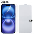 For iPhone 16 25pcs Full Screen Protector Explosion-proof Hydrogel Film - iPhone 16 Tempered Glass by PMC TechLife | Online Shopping South Africa | PMC TechLife | Buy Now Pay Later Mobicred