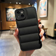 For iPhone 13 Eiderdown Airbag Frosted TPU Phone Case(Black) - free shipping - PMC TechLife - Order now!