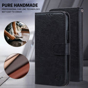 For Google Pixel 9 Skin Feeling Oil Leather Texture PU + TPU Phone Case(Black)