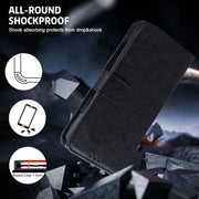 For Google Pixel 9 Skin Feeling Oil Leather Texture PU + TPU Phone Case(Black)