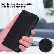 For Honor 90 Skin Feeling Oil Leather Texture PU + TPU Phone Case(Black)