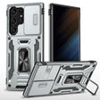For Samsung Galaxy S24 Ultra 5G Armor PC + TPU Camera Shield Phone Case(Grey) - Galaxy S24 Ultra 5G Cases by PMC TechLife | Online Shopping South Africa | PMC TechLife