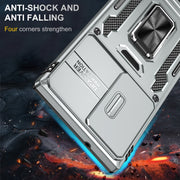 For Samsung Galaxy S24 Ultra 5G Armor PC + TPU Camera Shield Phone Case(Grey)