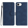 For iPhone 16e Heart Pattern Skin Feel Leather Phone Case(Royal Blue) - free shipping - PMC TechLife - Order now!