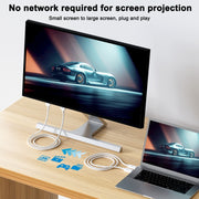 THT-020-08 4 in 1 HDMI Transmitter Wireless Screen Sharer Set(White)