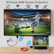 THT-020-8 4 in 1 HDMI Transmitter Wireless Screen Sharer Set(Black)