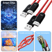 THT-020-8 4 in 1 HDMI Transmitter Wireless Screen Sharer Set(Black)