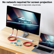 THT-020-8 4 in 1 HDMI Transmitter Wireless Screen Sharer Set(Black)