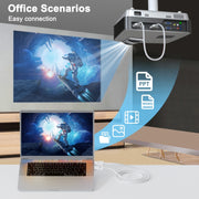 THT-020-8-1 4 in 1 HDMI Transmitter Wireless Screen Sharer Set(White)