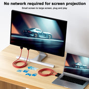 THT-020-8-2 4 in 1 HDMI Transmitter Wireless Screen Sharer Set(Black)