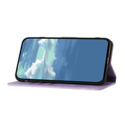 For Huawei Pura 70 Pro/70 Pro+ Line Pattern Skin Feel Leather Phone Case(Light Purple)