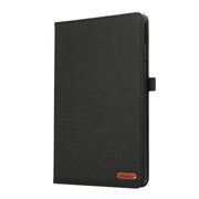 For Lenovo Tab M11 / Xiaoxin Pad 11 2024 Horizontal Flip TPU + Fabric PU Leather Tablet Case(Black)