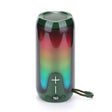 T&G TG651 Portable LED Wireless Bluetooth Speaker Outdoor TWS Subwoofer(Green) - free shipping - PMC Jewellery - Order now!