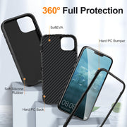 For iPhone 15 Life Water-resistant Rugged Phone Case(Black)
